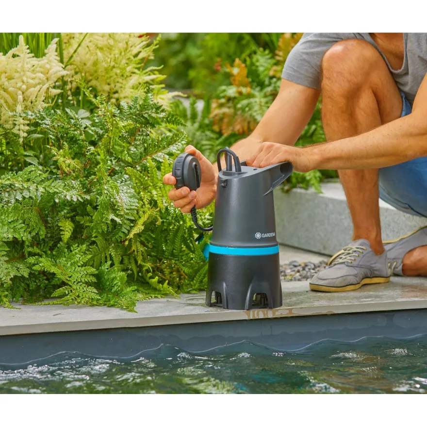 Uppopumppu Gardena 20000 Basic, likaiselle vedelle