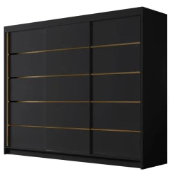 Vaatekaappi AMBER 250 VII, eri värivaihtoehtoja