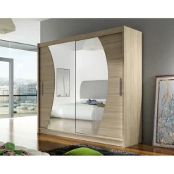 Vaatekaappi BEGA / LONDON IX, eri värivaihtoehtoja