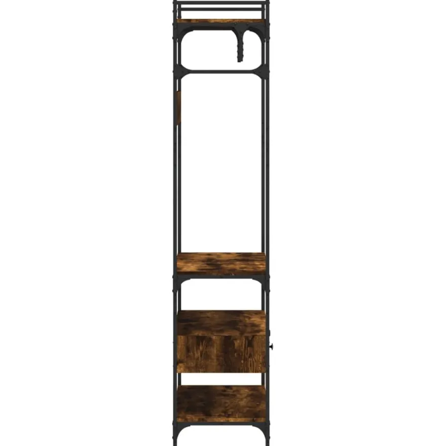 Vaatekaappi laatikoilla, 89x39x184,5cm tekninen puu, eri värejä (33423)