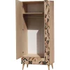 Vaatekaappi Linento Furniture City Triangle, 80cm