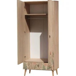 Vaatekaappi Linento Furniture City Tulip, 80cm