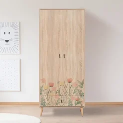 Vaatekaappi Linento Furniture City Tulip, 80cm