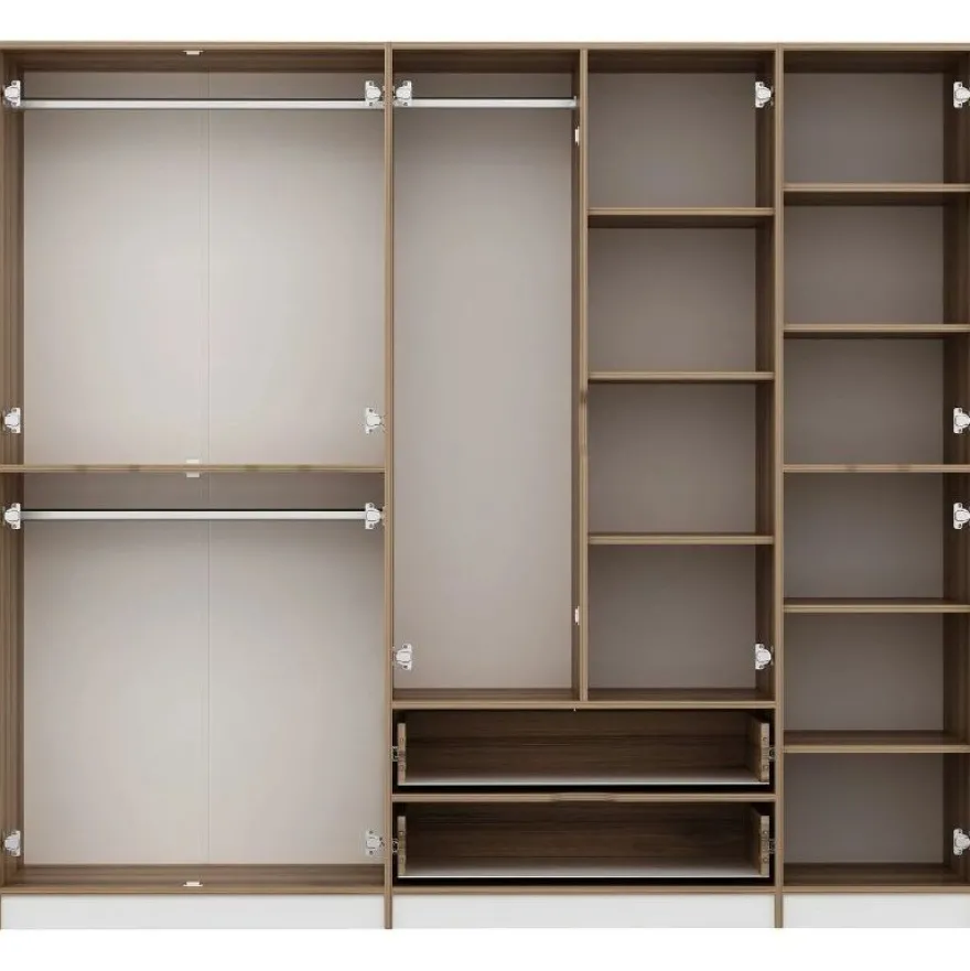 Vaatekaappi Linento Furniture Elina 232cm