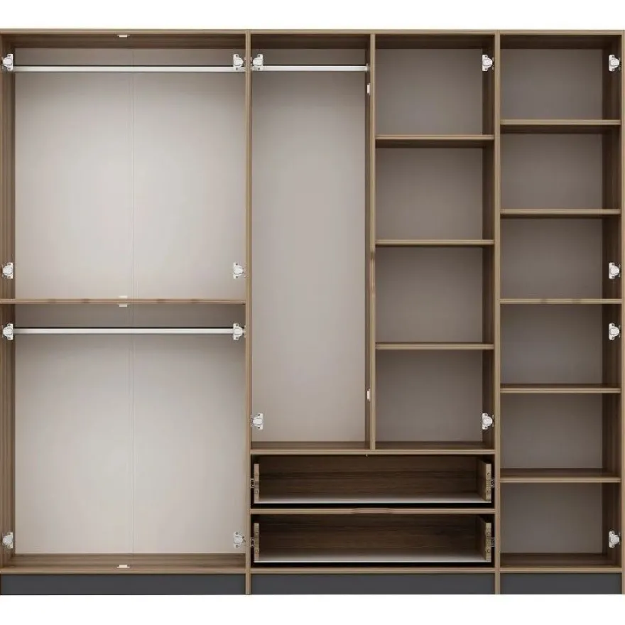 Vaatekaappi Linento Furniture Elina 232cm