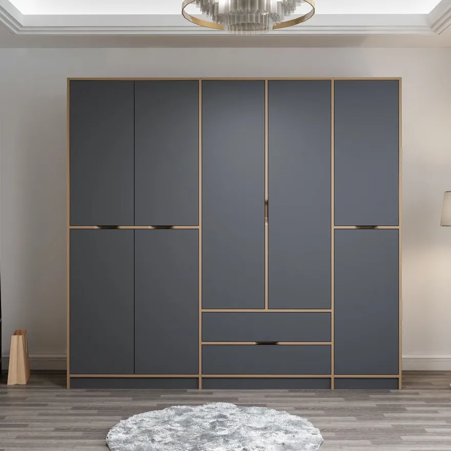 Vaatekaappi Linento Furniture Elina 232cm