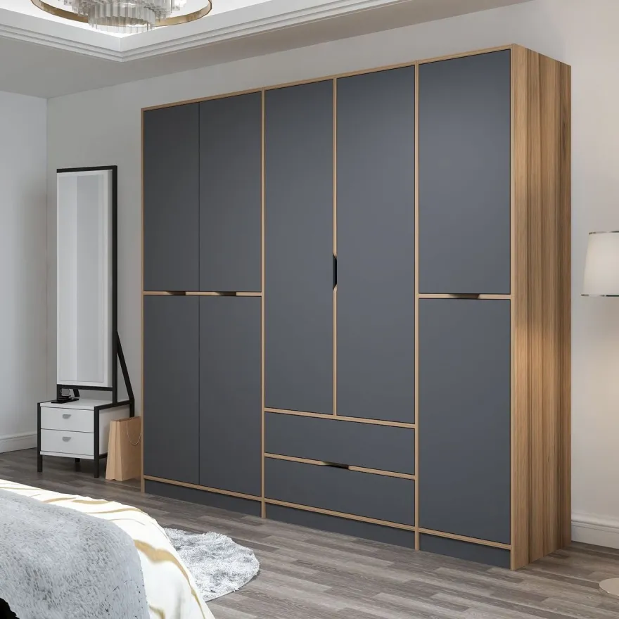 Vaatekaappi Linento Furniture Elina 232cm