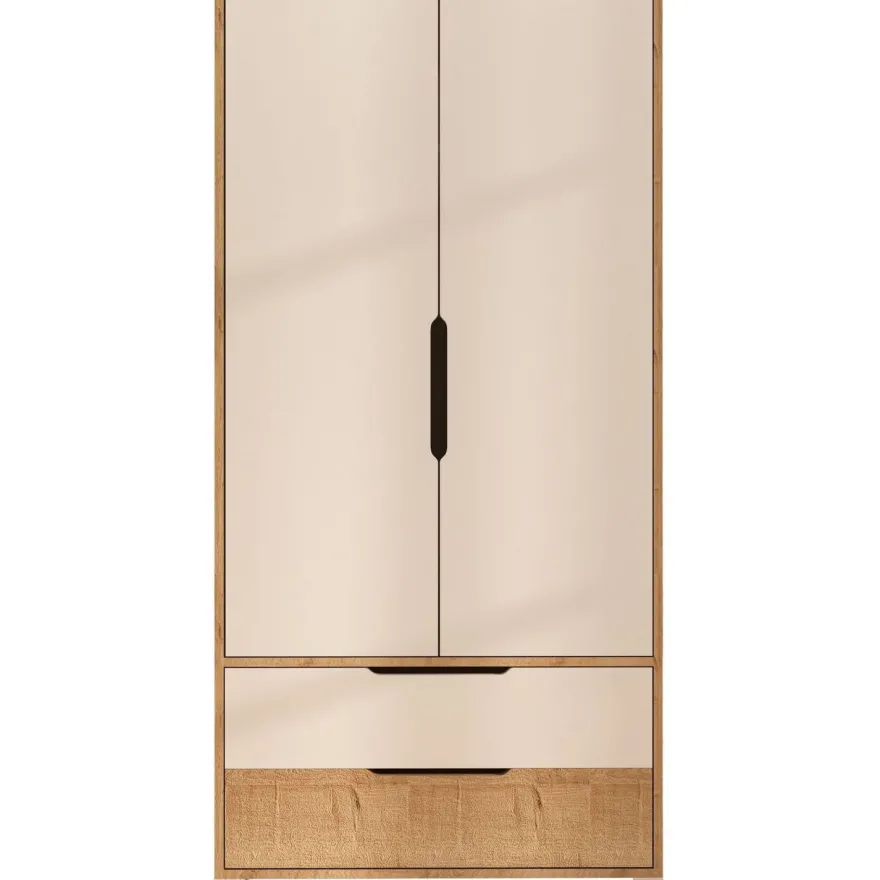 Vaatekaappi Linento Furniture Flora 90, 90x183cm