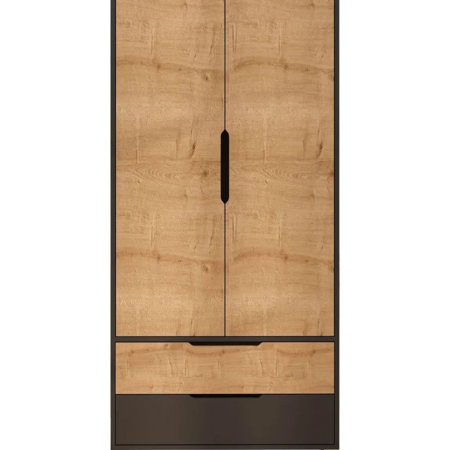 Vaatekaappi Linento Furniture Flora 90, 90x183cm