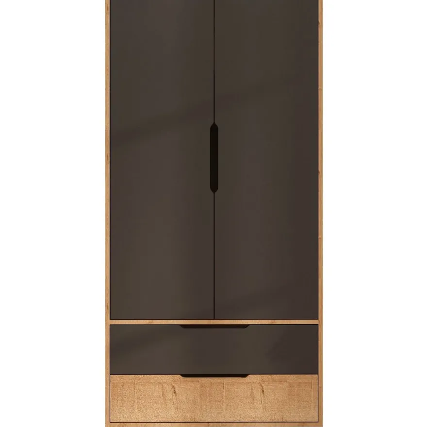 Vaatekaappi Linento Furniture Flora 90, 90x183cm