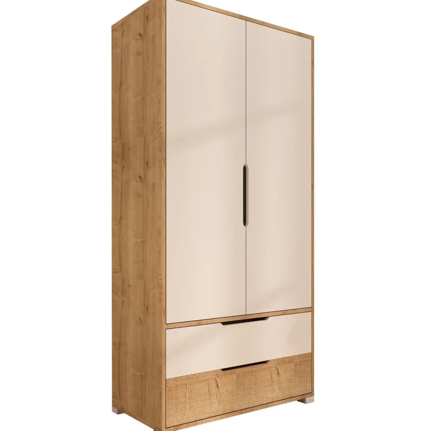 Vaatekaappi Linento Furniture Flora 90, 90x183cm
