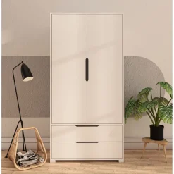 Vaatekaappi Linento Furniture Flora 90, 90x183cm