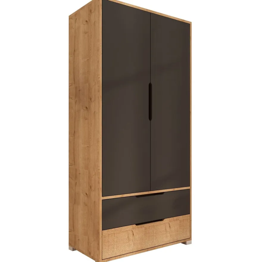 Vaatekaappi Linento Furniture Flora 90, 90x183cm