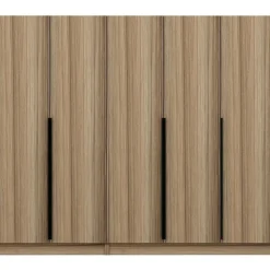 Vaatekaappi Linento Furniture Kale Plus 210x225cm 2 vetolaatikkoa eri värejä