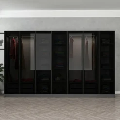 Vaatekaappi Linento Furniture Kale 210x315cm eri värejä