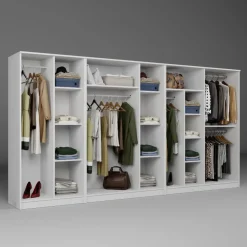 Vaatekaappi Linento Furniture Kardelen, 340x180cm