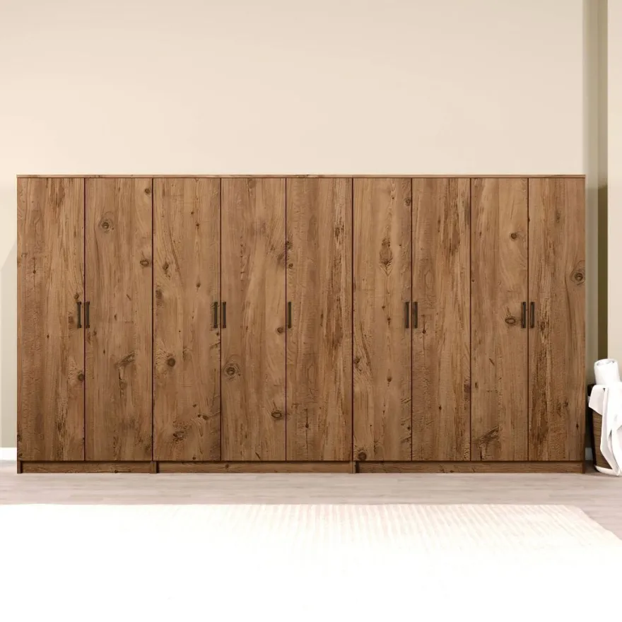 Vaatekaappi Linento Furniture Kardelen, 340x180cm