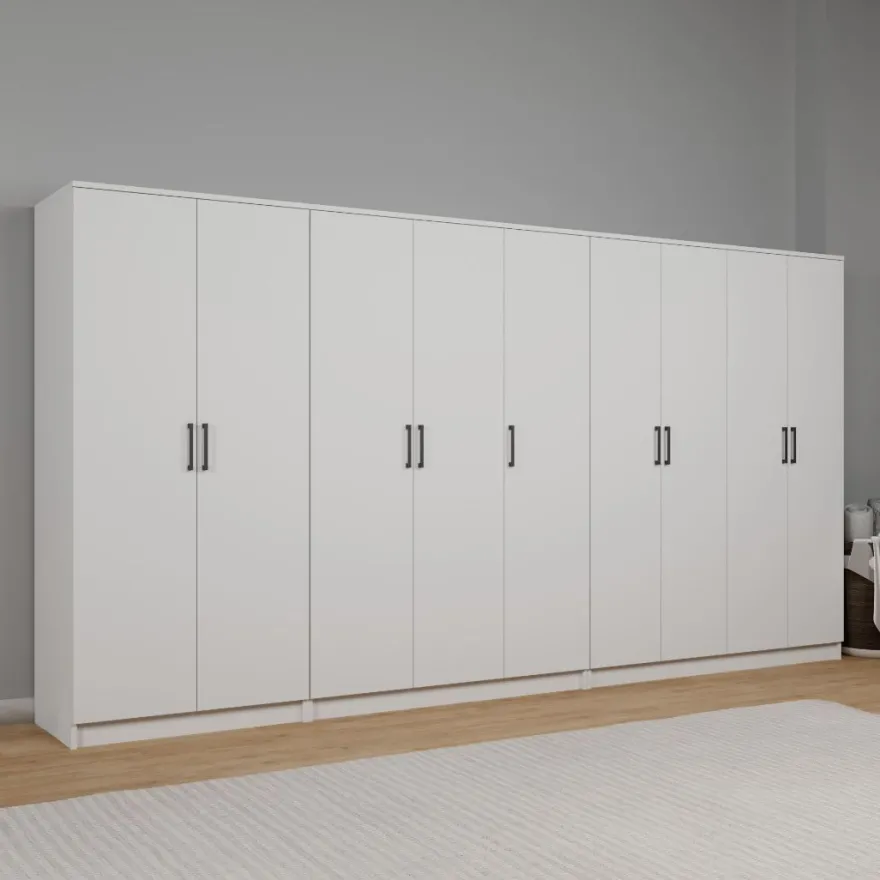 Vaatekaappi Linento Furniture Kardelen, 340x180cm