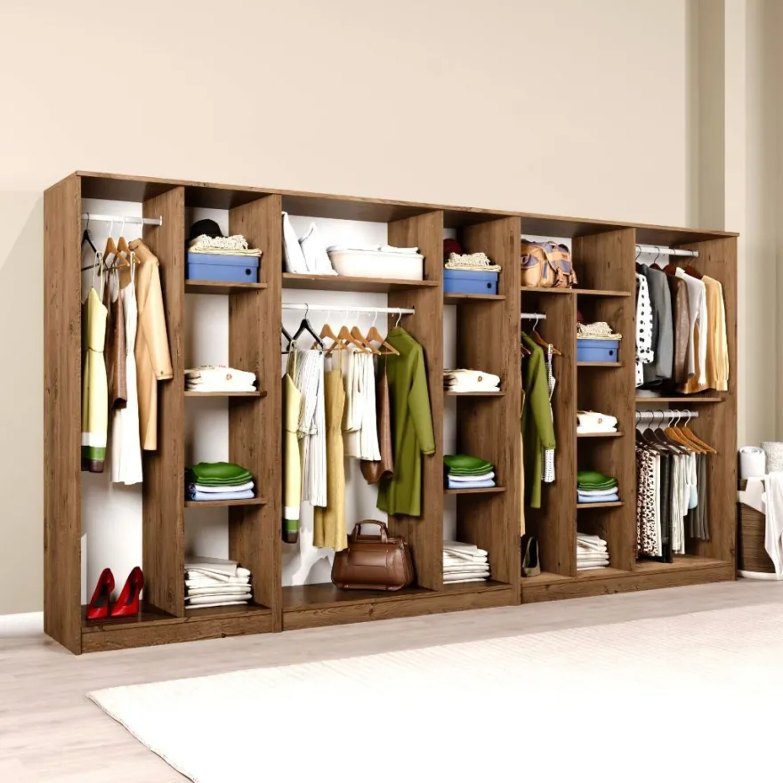 Vaatekaappi Linento Furniture Kardelen, 340x180cm