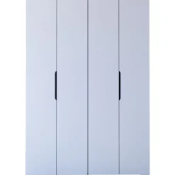 Vaatekaappi Linento Furniture Monza 120, 120x180cm, valkoinen