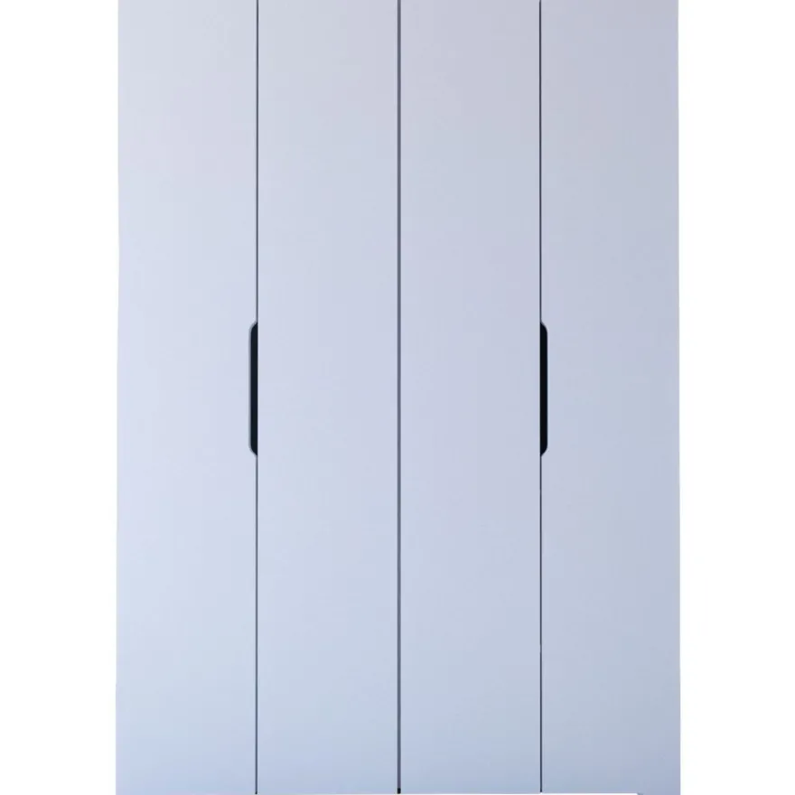 Vaatekaappi Linento Furniture Monza 120, 120x180cm, valkoinen