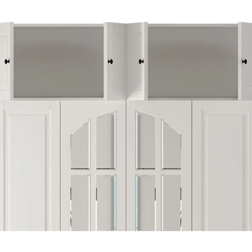Vaatekaappi Linento Furniture Rb-185-11, 140x210cm, mattavalkoinen