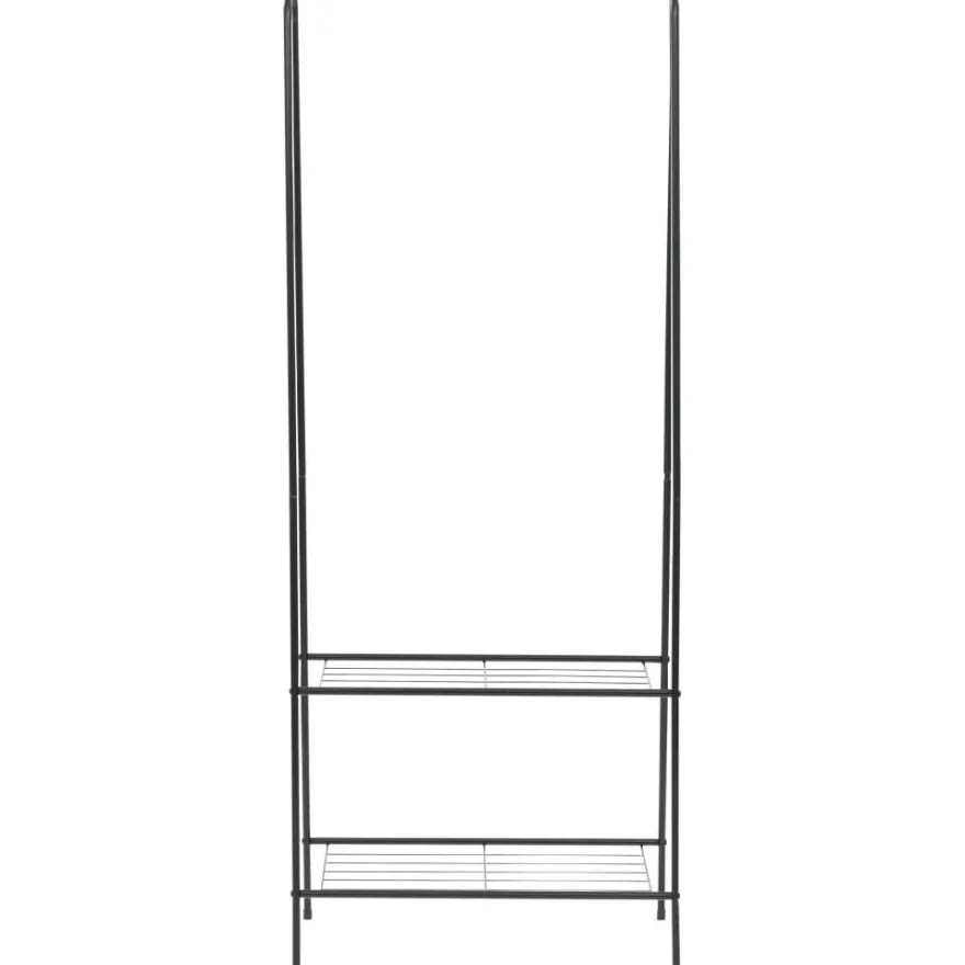 Vaateteline 59x35x150 cm musta