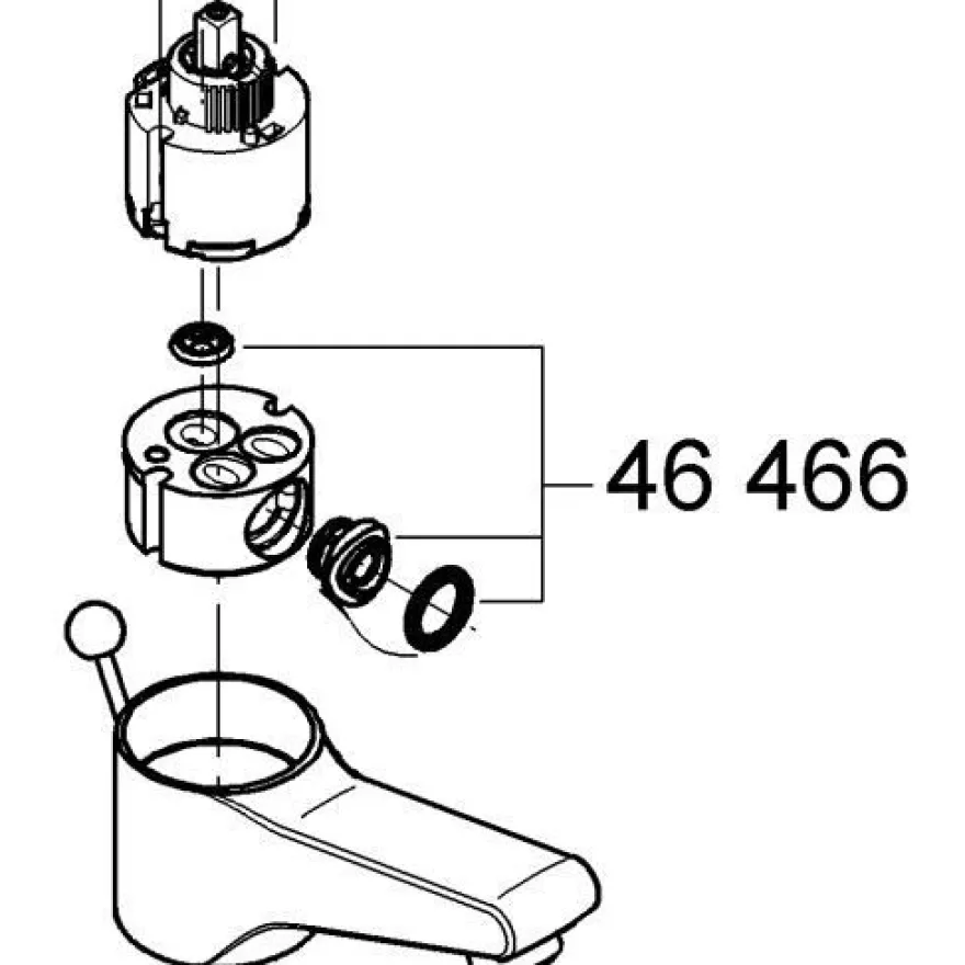 Vaihdin Grohe, bideehanalle