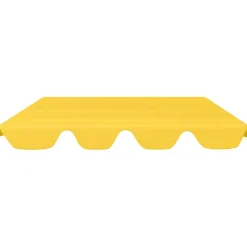 Vaihtokatos puutarhakeinuun keltainen 192x147 cm 270 g/m²