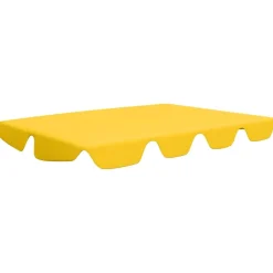 Vaihtokatos puutarhakeinuun keltainen 192x147 cm 270 g/m²