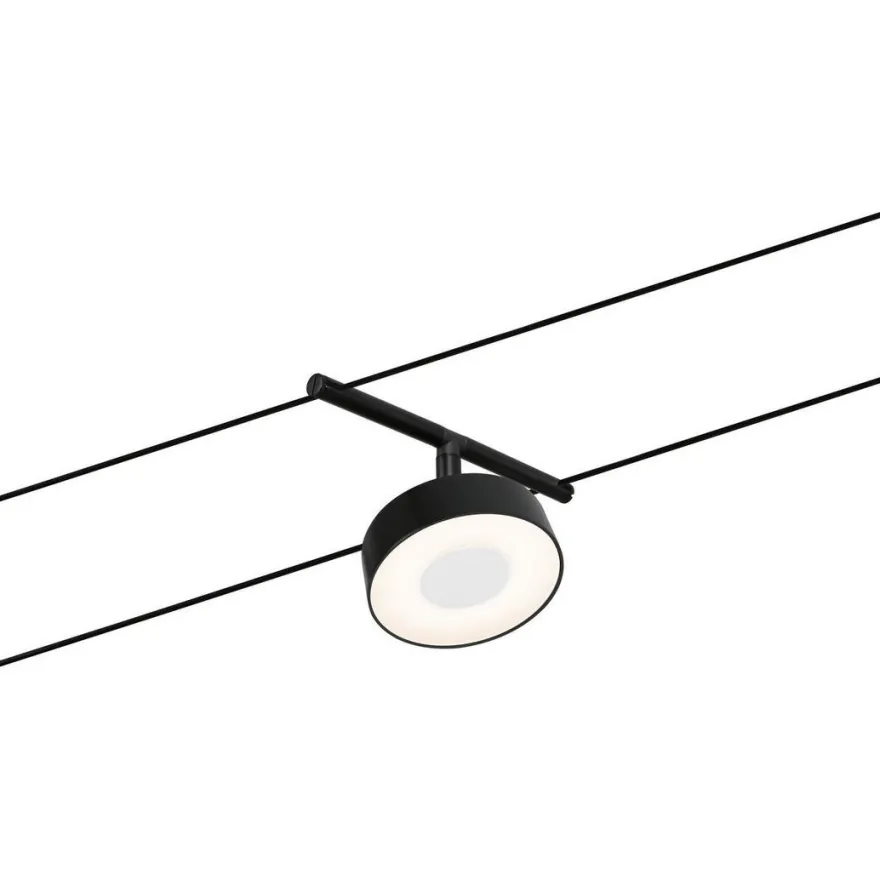 Vaijerivalaisin Paulmann CorDuo Circle, 180lm, 5W, 3000K, 12V, eri värejä