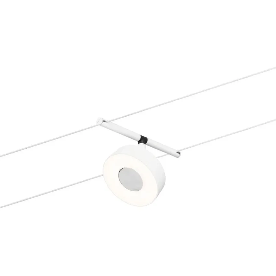 Vaijerivalaisin Paulmann CorDuo Circle, 180lm, 5W, 3000K, 12V, eri värejä