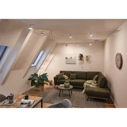 Vaijerivalaisin Paulmann CorDuo Circle, 180lm, 5W, 3000K, 12V, eri värejä