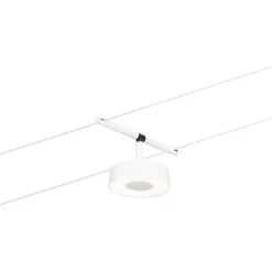 Vaijerivalaisin Paulmann CorDuo Circle, 180lm, 5W, 3000K, 12V, eri värejä