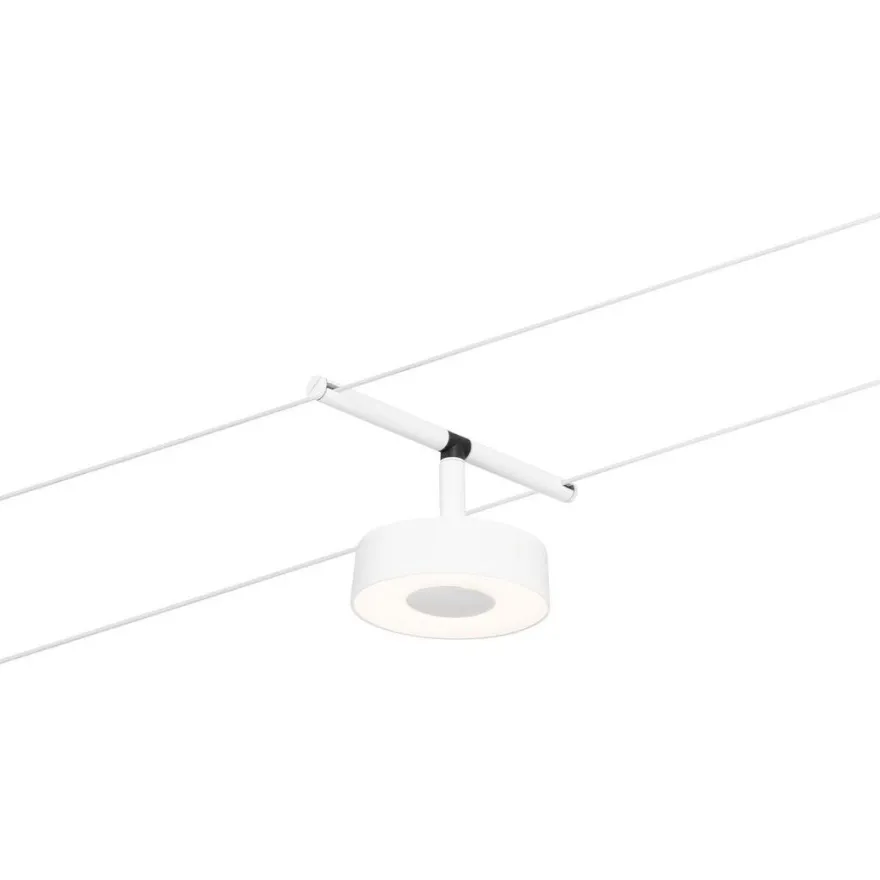 Vaijerivalaisin Paulmann CorDuo Circle, 180lm, 5W, 3000K, 12V, eri värejä
