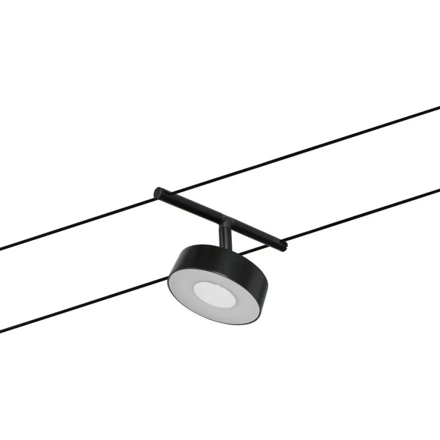 Vaijerivalaisin Paulmann CorDuo Circle, 180lm, 5W, 3000K, 12V, eri värejä