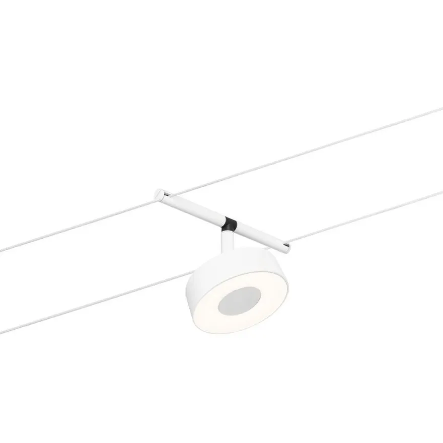 Vaijerivalaisin Paulmann CorDuo Circle, 180lm, 5W, 3000K, 12V, eri värejä