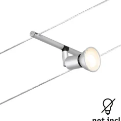 Vaijerivalaisin Paulmann CorDuo Salt, GU5.3, 12V, eri värejä