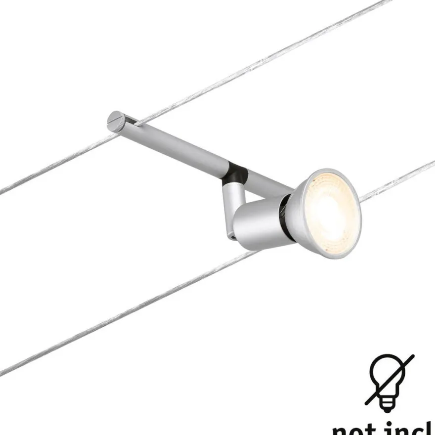 Vaijerivalaisin Paulmann CorDuo Salt, GU5.3, 12V, eri värejä