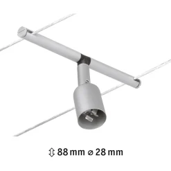 Vaijerivalaisin Paulmann CorDuo Salt, GU5.3, 12V, eri värejä