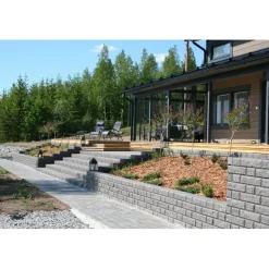 Vallikivi HB-Betoni, 215x215x100mm, pääty, eri värejä