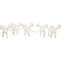 Valokoriste Konstsmide Hirvet, IP44, 5-osainen, 40 x LED, 13cm