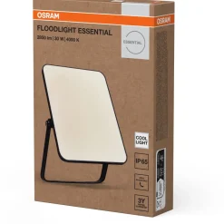 Valonheitin Osram Floodlight Essential IP65 musta, eri vaihtoehtoja