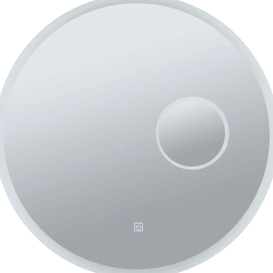 Valopeili Paulmann Mirra Ø60cm + meikkipeili LED IP44 4000K 1065lm/270lm 20W himmennettävä