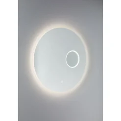 Valopeili Paulmann Mirra Ø60cm + meikkipeili LED IP44 4000K 1065lm/270lm 20W himmennettävä