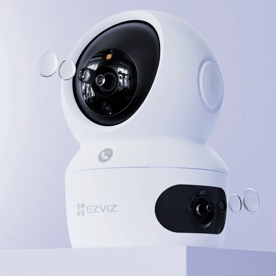 Valvontakamera EZVIZ H7C 2K+ DUAL LENS, sisäkäyttöön