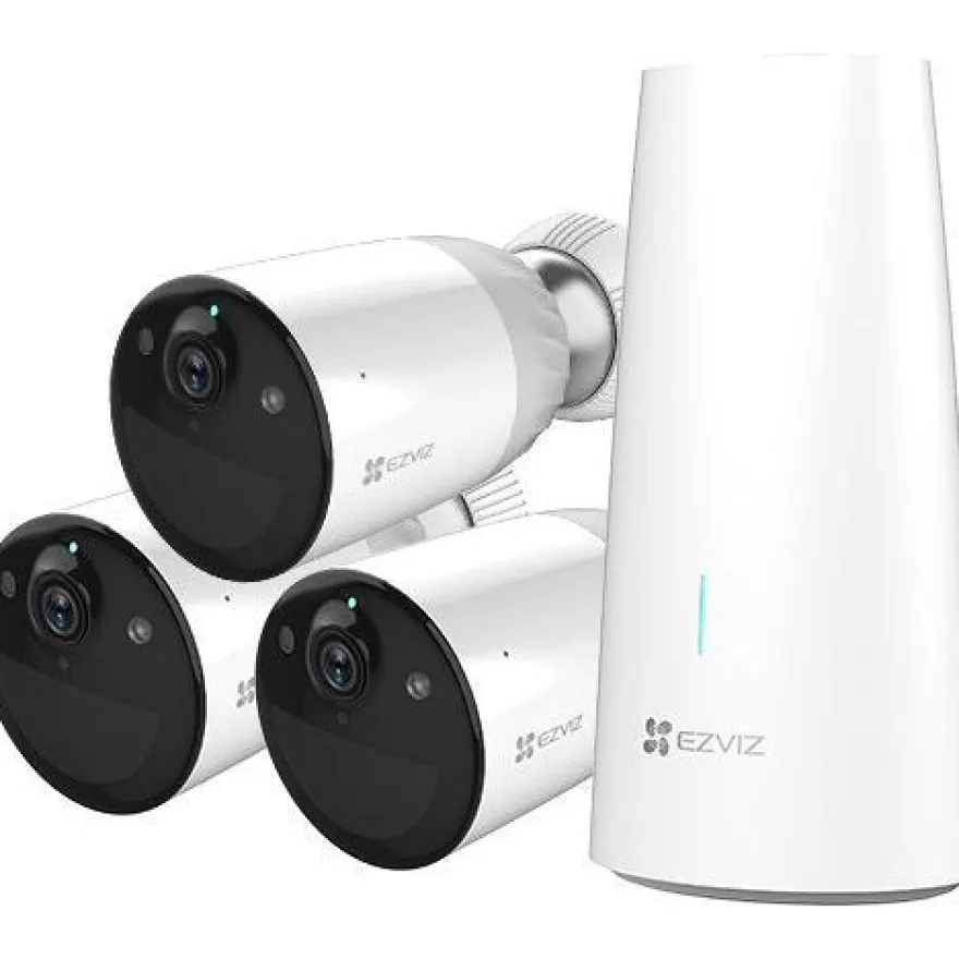 Valvontakamerapaketti EZVIZ BC1-B3, 3 x kamera + tukiasema