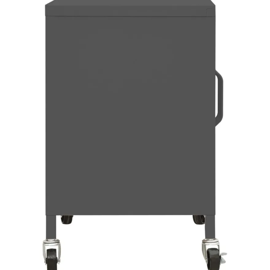 Varastokaappi teräs 60x35x56 cm, eri värejä (07019)