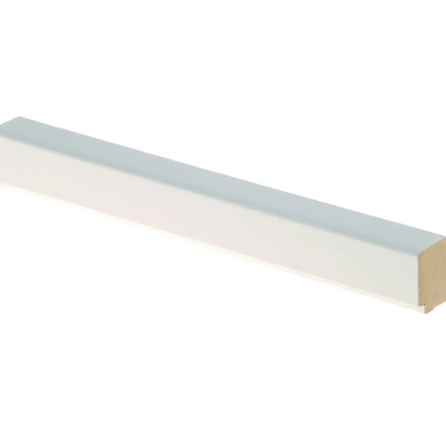 Varjolista Maler Aava, 16x19x2750mm, MDF, valkoinen