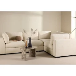 Vasen reunamoduuli Venture Home Salerno-sohvaan, beige